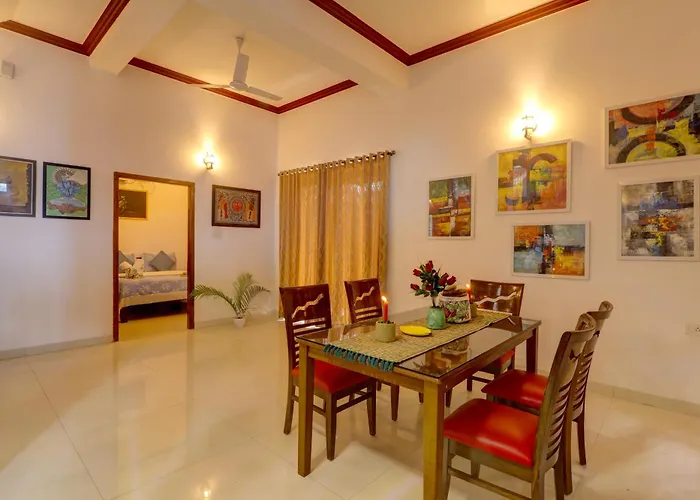 Jaqk Holidays - 9Bhk Villa For Big Groups, Private Pool-Wifi-Cartaker-Parking, North Goa Baga